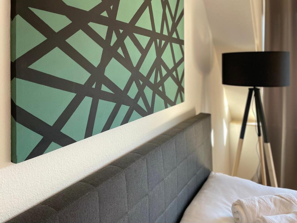 Amao-Green I 90Qm I Penthouse Maisonette Mit Rooftop I City Center I King-Size Betten Lahr  Esterno foto